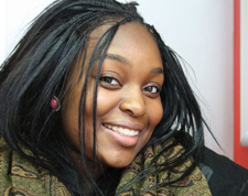 Real estate management student Dami Omisore will be helping to staff the Kingston University Clearing hotline just one year after calling up herself to find her own degree course.